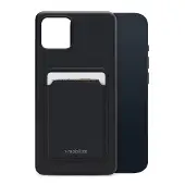 Mobilize Pochette en gélatine pour cartes (Apple iPhone 13 mini), Coque pour téléphone portable, Noir