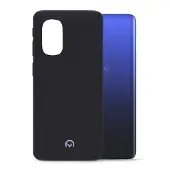Mobilize Gummi-Gelly-Hülle (Motorola Moto G51 5G), Coque pour téléphone portable, Noir