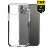 Mobilize Boîtier incassable (Apple iPhone 11 Pro Max), Coque pour téléphone portable, Noir, Transparent