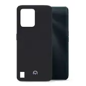 Mobilize Gummi-Gelly-Hülle (Realme C31), Coque pour téléphone portable, Noir