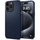 Spigen Coque Liquid Air Apple iPhone 15 Pro - Navy Blue