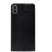 Mobilize Étui classique Gelly Flip (Apple iPhone XS Max), Coque pour téléphone portable, Noir