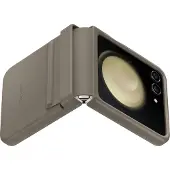 Samsung Galaxy Z Flip 5 Back Cover Cuir Brun
