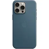 Apple iPhone 15 Pro Max FineWoven Back Cover MagSafe Bleu Pacifique