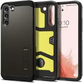 Spigen Tough Armor Samsung Galaxy S22 Back Cover Gris