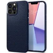 Spigen Coque Liquid Air Armor con ue pour iPhone 13 Pro (2021) - Bleu marine