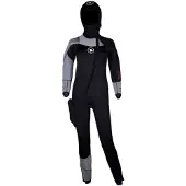 Aqua Lung Dynaflex Fs Fz 7 Mm Woman Diving Wetsuit Noir XL Femme