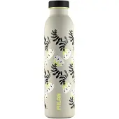 Milan Stainless Steel Isothermal 591ml Wallpaper Special Series Bottle Gris Enfants