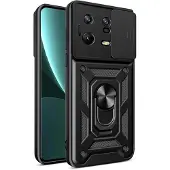 Techsuit Camshield Back Cover Housse pour Xiaomi 13 Pro - Noir