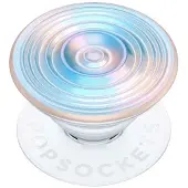 PopSockets PopGrip Premium Ripple Bleu opalescent, Support pour smartphone, Multicolore
