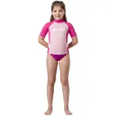 Mares Short Sleeve Rash Guard Rose XS Fille