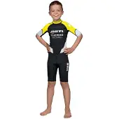 Mares Thermo Guard 0.5 Mm Junior Short Sleeve Shorty Noir M Enfants