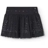 Boboli 728456 Skirt Noir 4 Years Fille