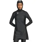 Adidas Tunique de natation manches longues femme 3 Stripes