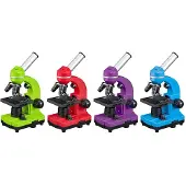 Bresser JUNIOR Biolux SEL Studenten Microscoop blauw (microscope pour étudiants)