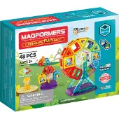 Magformers Carnival Plus 48 pièces Magnetic Building Set. Fait des tours de foire avec