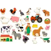 Djeco Jeu d'aimants « La ferme »,