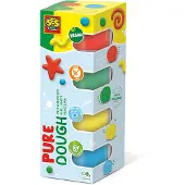 SES Creative Pâte à Modeler - 4x90 g - Pur - - UneTaille - Pâte à Modeler