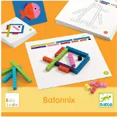 Djeco Jeu éducatif Batonnix,