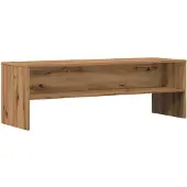 vidaXL Armoire TV Chêne Artisan Brun 120x40x40 cm Bois composite