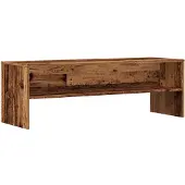 vidaXL Armoire TV aspect bois ancien 120x40x40 cm Bois composite