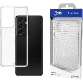3mk Protection Armor Case Samsung G998 S21 Ultra (Samsung Galaxy S21 Ultra 5G), Coque pour téléphone portable, Transparent