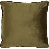 Dutch decor Coussin Finn 45x45 cm Vert olive militaire (45 x 45 cm)