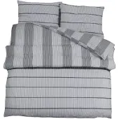 vidaXL Ensemble de literie Gris 200x200 cm coton