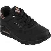 SKECHERS Baskets basses or / noir