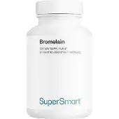 SuperSmart Bromelain Dietary Supplement - 90 Gél. Gastro-Rés.
