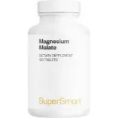 SuperSmart Magnesium Malate Dietary Supplement - 120 comprimés