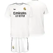 Real Madrid Tenue de domicile pour enfants - taille 164 / 14 ans - Saison 2024/2025 - Tenue de football pour enfants - Blanc