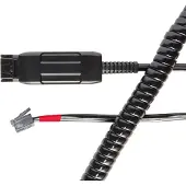 V7 BL-08+P - Câble pour casque micro - RJ-9 mâle pour Déconnexion rapide - 2 m - noir
