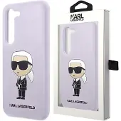 Karl Lagerfeld Klhcs23msnikbcu S23+ S916 Silicone Ikonik Phone Case Clair
