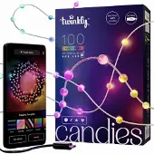 Twinkly Strings USB-C Pearls Lumière intelligente en forme de ficelle Wi-Fi/Bluetooth