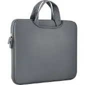 Hurtel Sacoche universelle pour ordinateur portable 15,6 " organiseur pour tablette gris (15.60", Universel), Sac pour notebook, Gris