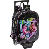 Safta Monster High 6l 22x27x10 Cm Wheeled Backpack Noir Enfants