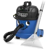 Numatic Machine d'extraction Sprei, aspirateur Henry Wash HVW370 bleu avec kit AS6