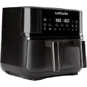 NutriBullet Air Fryer Double Bac 8 L Autonome 2850 W Friteuse d’air chaud Noir