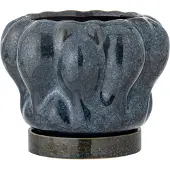 Bloomingville Pot de fleur Hollis bleu