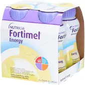 Fortimel Energy Vanille 4x200 ml Bouteilles
