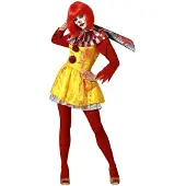 Atosa Déguisement De Clown D´halloween