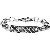 Police Pj26355bss01l Bracelet Argenté Homme