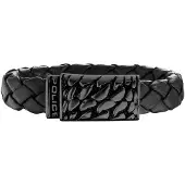 Police S14ahw02b Bracelet Marron Homme