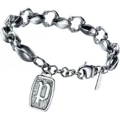Police Pj20907bss.01 Bracelet Argenté Femme