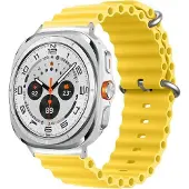 Cover-Discount Galaxy Watch Ultra (47mm) - Bracelet sport en silicone de remplacement (Silicone), Sangles de montre, Jaune