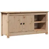 vidaXL Armoire TV 103x36,5x52 cm Pin massif