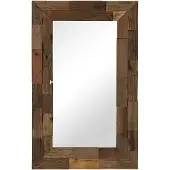 vidaXL Miroir Bois de récupération massif 50 x 80 cm