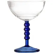 Bloomingville Verres à cocktail Noemi bleu lot de 6