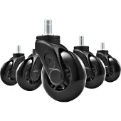 Sharkoon 4044951030132 Rollen-Set für Gaming-Stühle SKILLER SW10